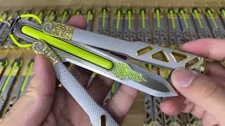 Buy Octane Balisong Apex Heirloom Butterfly Knife Review Accessories Shipping Tracking Details screenshot 5