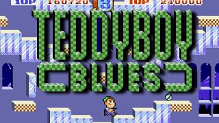 Teddy Boy Blues (MD) Playthrough longplay video game