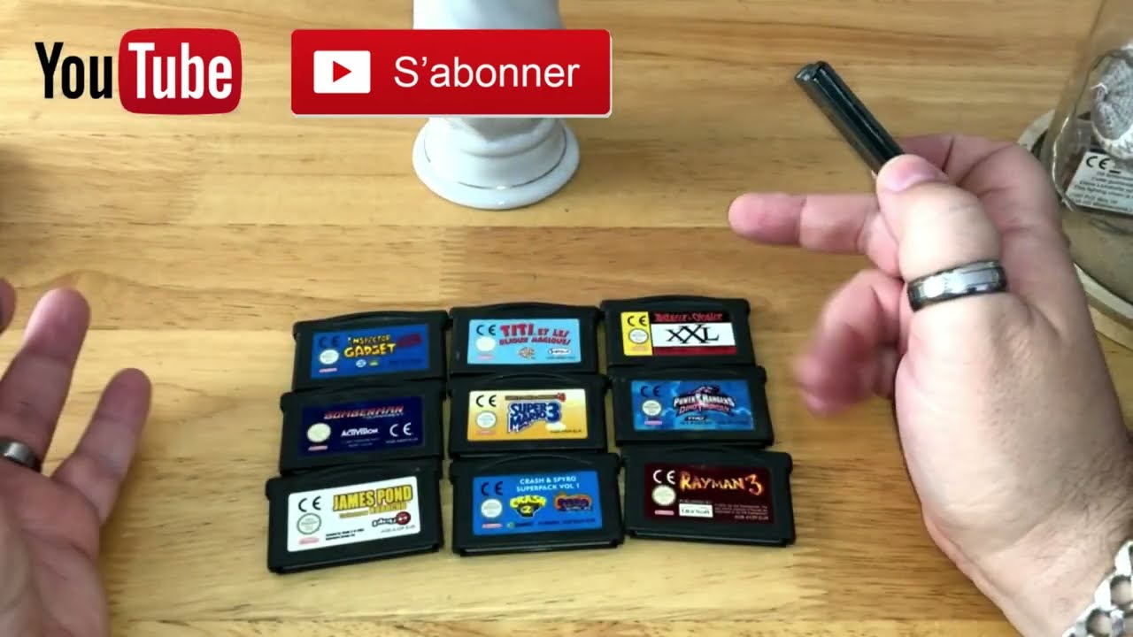 Notre collection de jeux GameBoy Advance en 2023 Quel titre aimez vous le plus dans notre collection