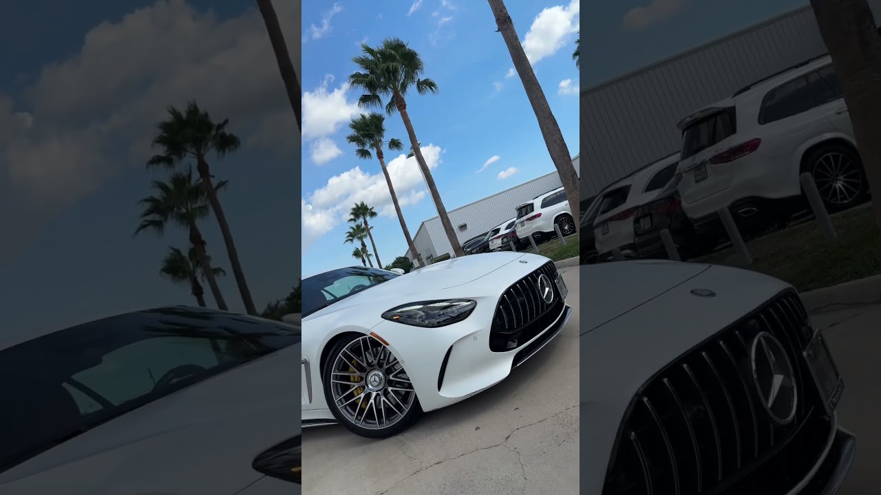 Amg GT55 moonlight white magno 