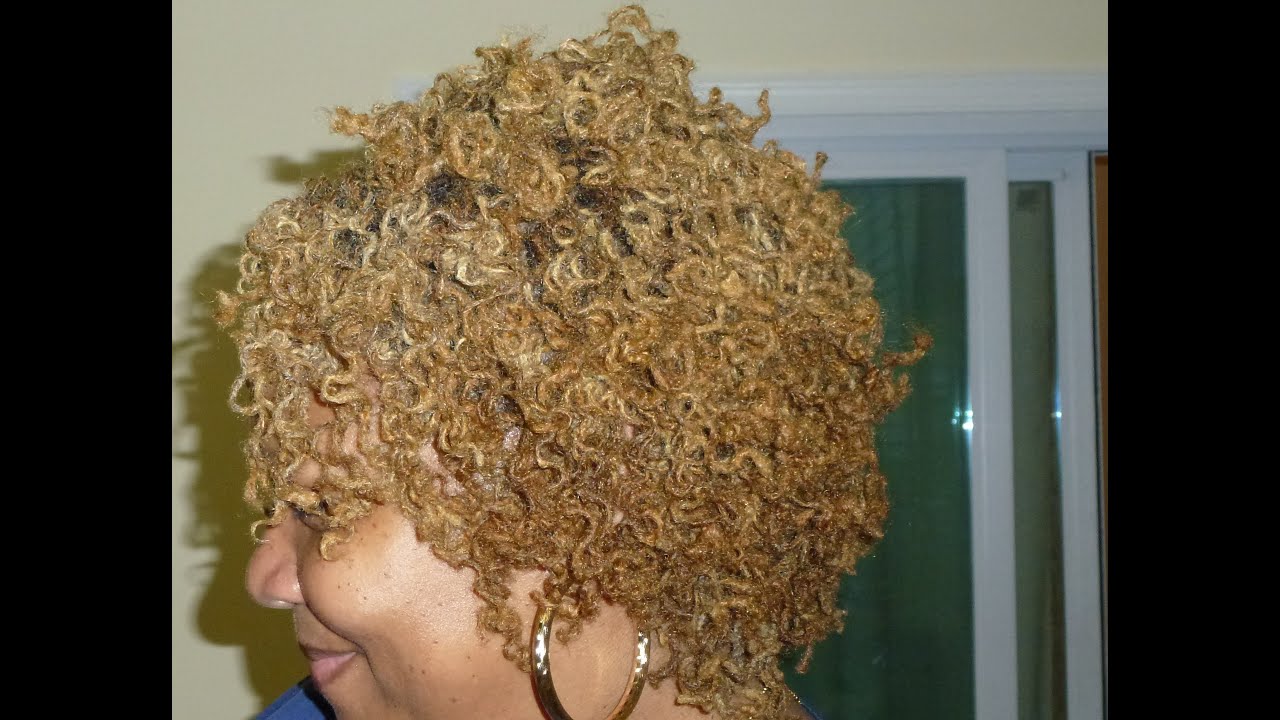 Sisterlocks styled with locs rollers YouTube