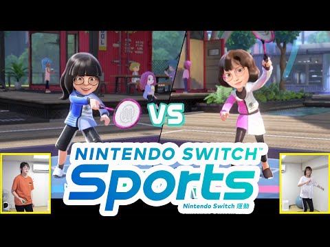 【Nintendo Switch Sports】緊張刺激! 體感運動遊戲 爆汗減壓 全家大小最佳運動遊戲 [NyoNyo妞妞日常實況]