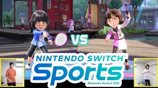 【Nintendo Switch Sports】緊張刺激! 體感運動遊戲  爆汗減壓 全家大小最佳運動遊戲 [NyoNyo妞妞日常實況]