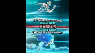 Wally west (My Ordinary life Force)vs Random characters #wallywest#theflash#dccomics#vsedit#shorts