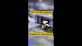 Jewelry Influencer ROBBED of Over $500K?! | #truecrime #caughtoncamera