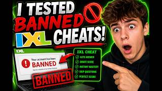 I Tested BANNED IXL Cheats!