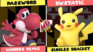 Mega Drive #59: Password (Yoshi) Vs BWStatic (Pikachu) Winners Semis SSBU