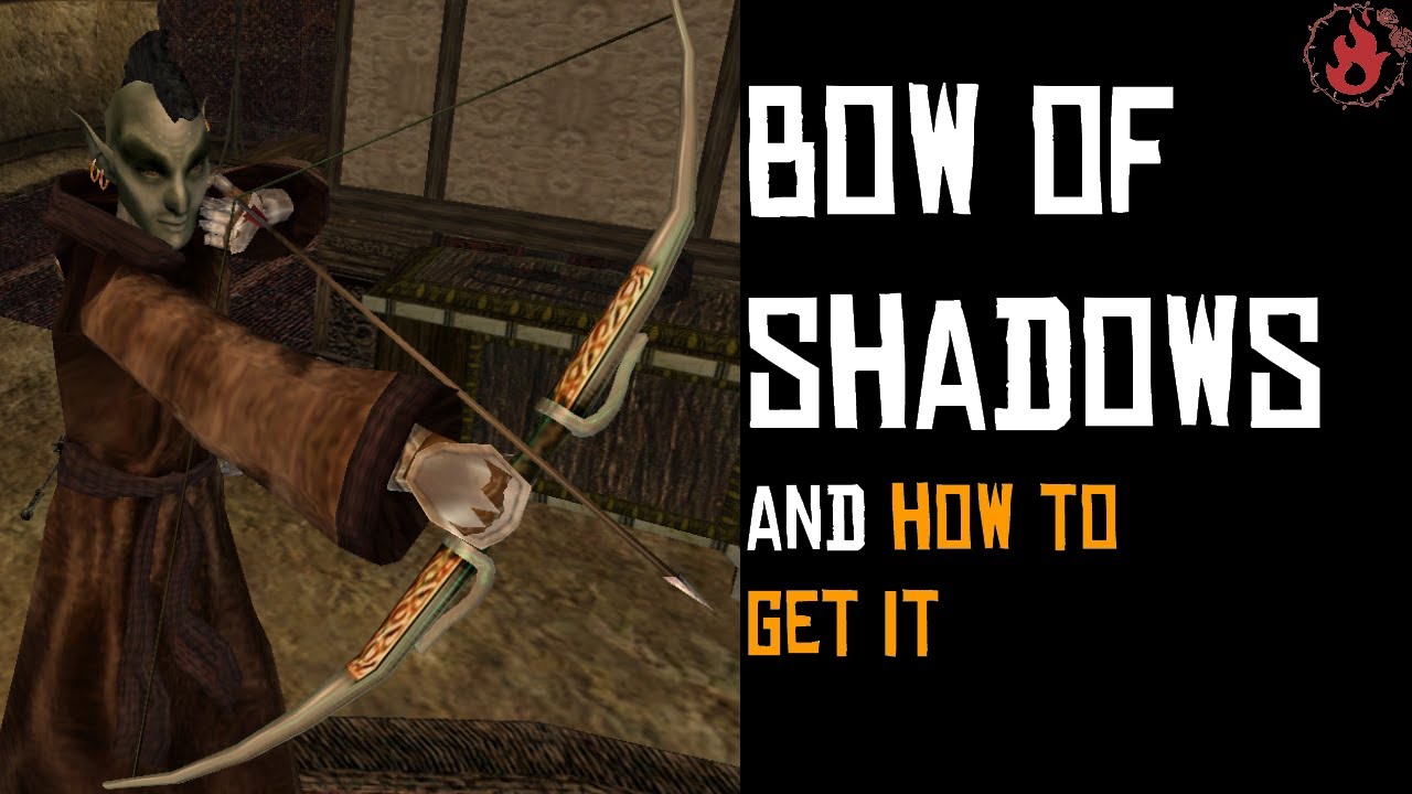 How to get Bow of Shadows Walkthrough (TES III Morrowind) YouTube