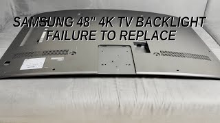 Samsung 48 backlight repair, what you need to know