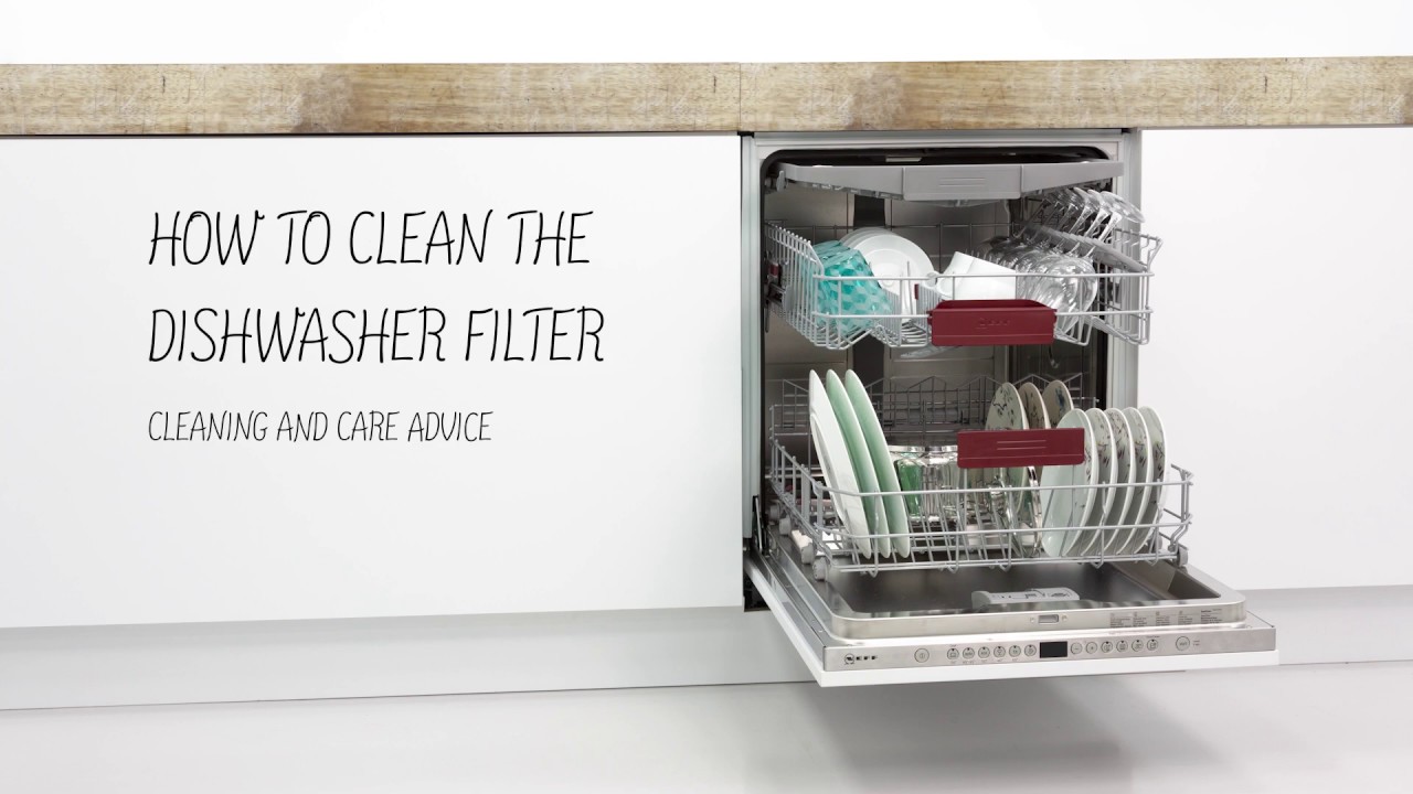 neff dishwasher filter