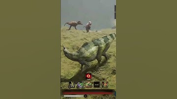 Stupid Lambeo vs 2 Rex’s #gaming #dinosaur #pathoftitansgameplay #pathoftitans #ytshorts