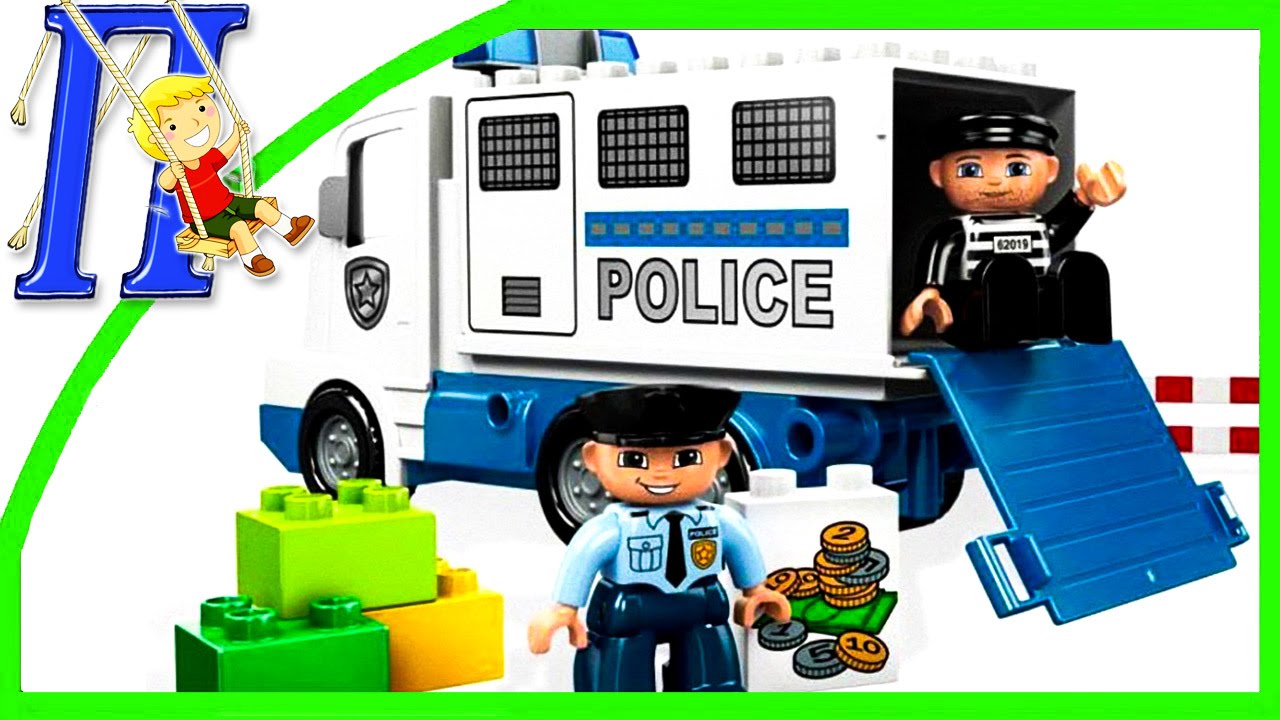 Lego полицейская машина