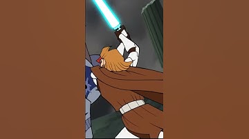 Jedi vs. Droid: Epic Lightsaber Battle & Energy Blast!