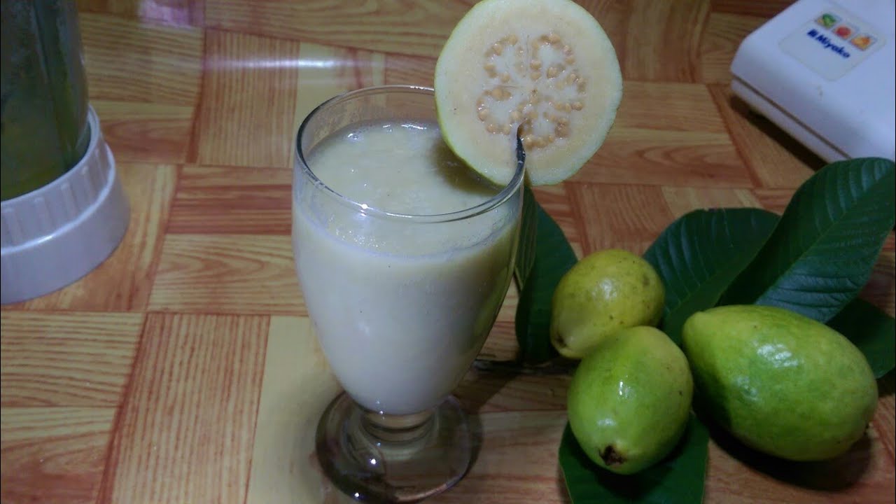 Cara Membuat Jus Jambu Biji Putih Jus Guava White Youtube