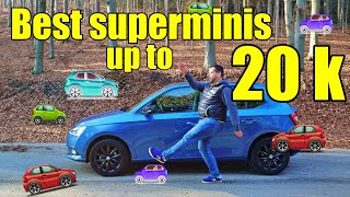 9 Superminis For Less Than 20k Euro (ENG) Marek Drives