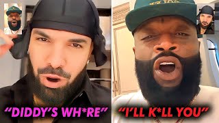 Drake THREATENS To Leak Diddy \& Rick Ross FREAK 0FF Footage | Ross FIRES BACK