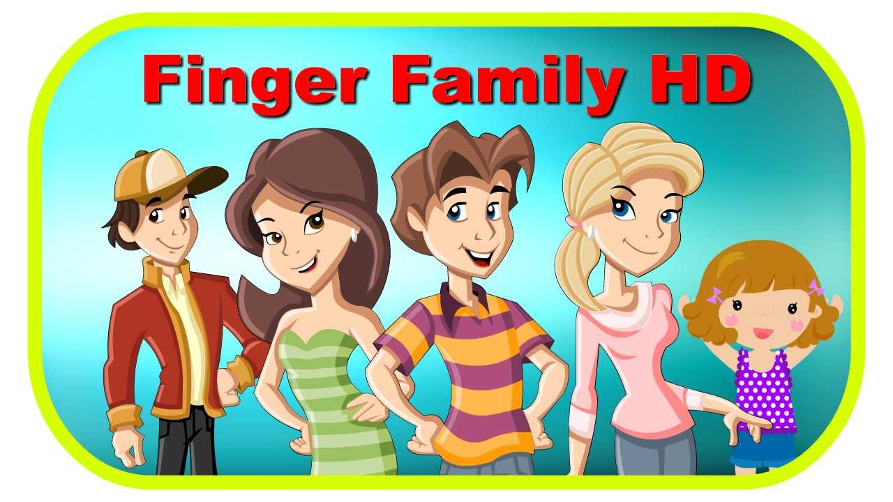 The Finger Family Popular Rhymes Animation Collection For Children ...