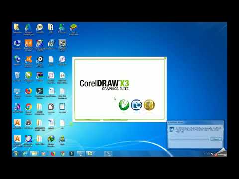 HOW TO INSTALL COREL DRAW X3 TUTORIAL