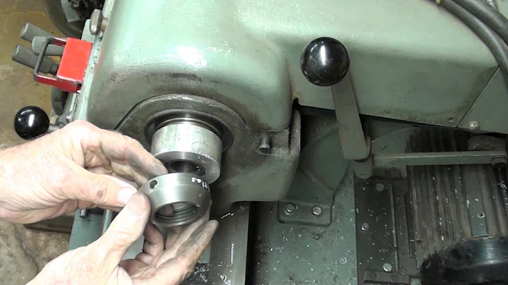 TIPS #345 pt 2 tubalcain MAKES A THREAD PROTECTOR FOR ATLAS LATHE