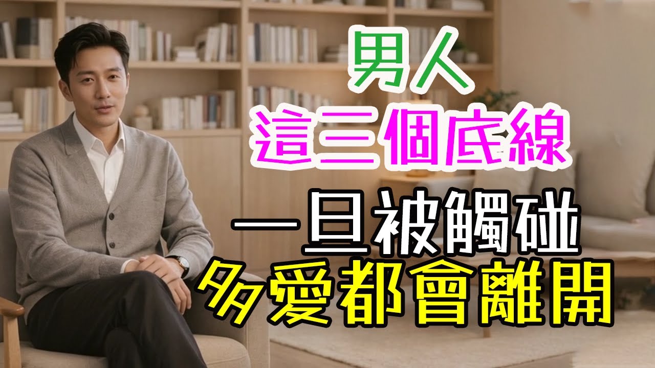 霖川揭秘男人心底的3條“死亡紅線”：一旦踩雷，哪怕他愛你入骨，也會一夜之間人間蒸發！姐妹們快醒醒！#霖川 #男人 #死亡紅線 #踩雷 #愛你入骨 #人間蒸發 #姐妹 #尊嚴 #遮羞布 #踐踏 #