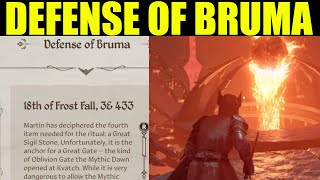 Defense Of Bruma Quest Walkthrough Oblivion Remastered