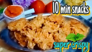 Crispy Laccha Aloo Pakoda | Street Style Potato Pakoda | Rainy Day Snack screenshot 3