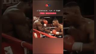 Una Dichiarazione, Non Una Lotta Mike Tyson Contro Frank Bruno 1989