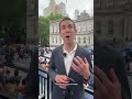 ABC News' Aaron Katersky soaks up atmosphere as fans celebrate the New York Knicks' NBA Finals win