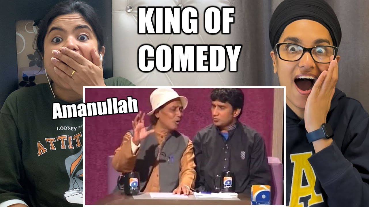Indian Reacts To Amanullah King of Comedy - Khabarnak | - YouTube