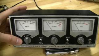 Micronta CB Radio Meter - SWR Test