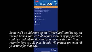 iSolve Go mobile app captioned