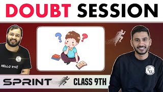 DOUBT SESSION - Class 9th Maths | Sprint