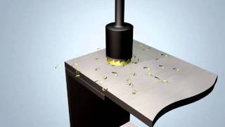 hi shear rivet removal with drill #2