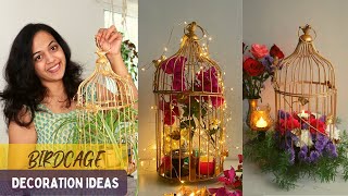 Making Beautiful Décor Piece for Diwali | Birdcage Decoration DIY Ideas for Diwali