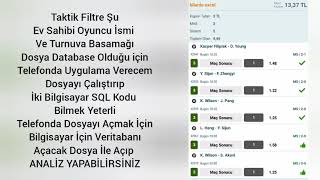 Bilardo Analiz Nasıl Yapılır Taktik Arşiv Dosyası İle Dosya Linki Video Açıklamasında.
