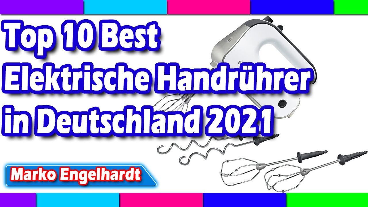 Top 10 Best Elektrische Handrührer in Deutschland 2021 