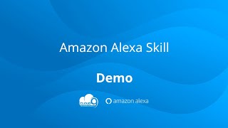Cloud 9 Technologies - Alexa AI Skill - Waste/Recycling Demo