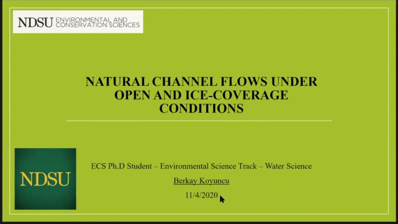 Natural channel flows under open and ice-coverage conditions