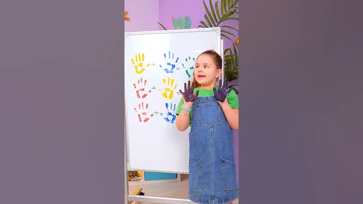 🎨🤲 Color Mixing with Hands – Learning Made Fun!