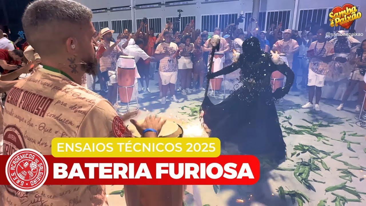 Salgueiro 2025 Ao Vivo | Super Esquenta Bateria Furiosa