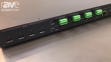 Integrate 2017: Kramer Talks About VSM-4x4A Instant Switcher