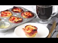 Ham cheese and egg muffin cups recipe