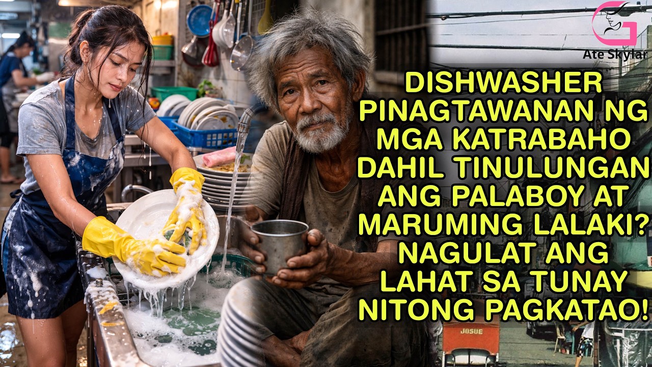 DISHWASHER PINAGTAWANAN NG MGA KATRABAHO DAHIL TINULUNGAN ANG PALABOY AT MARUMING LALAKI? NAGULAT
