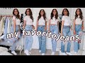 MY FAVORITE JEANS + TRY ON 2021 | the best affordable jeans !