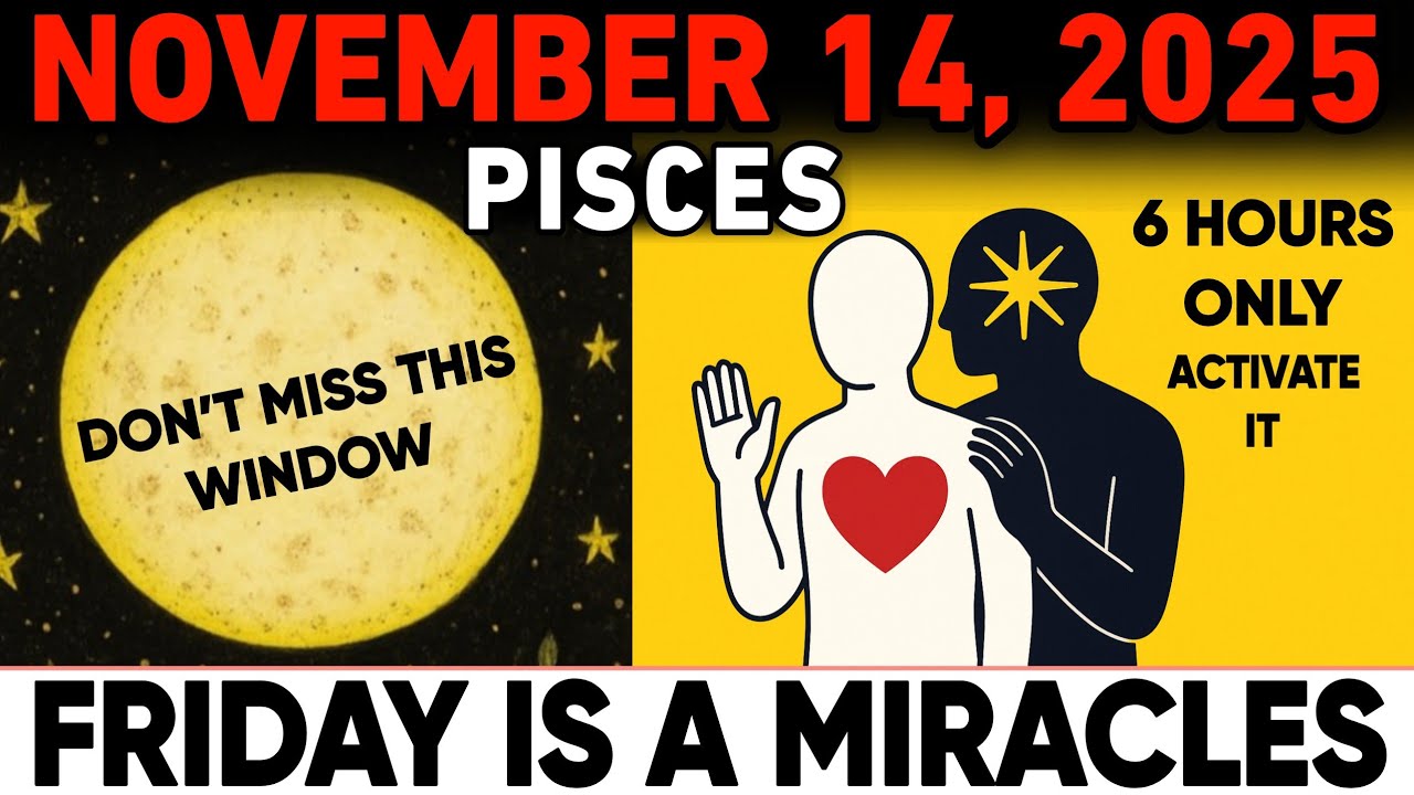 РЫБЫ ♓🌟 14 ноября — ОТКРЫВАЕТСЯ 6-часовое окно ПРОЯВЛЕНИЯ! ⏳ Ваша реальность изменится СЕГОДНЯ ВЕ...