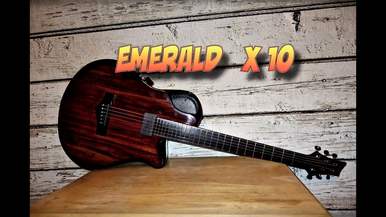 Emerald Guitar Co. X 10 YouTube