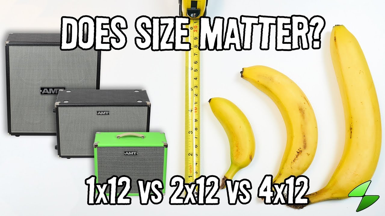 Does Size Matter 1x12 Vs 2x12 Vs 4x12 Guitar Cabinet Shootout