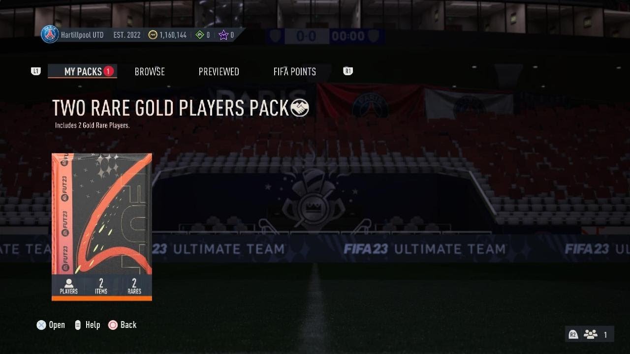 Two Rare Gold Players Pack W! FIFA 23 YouTube