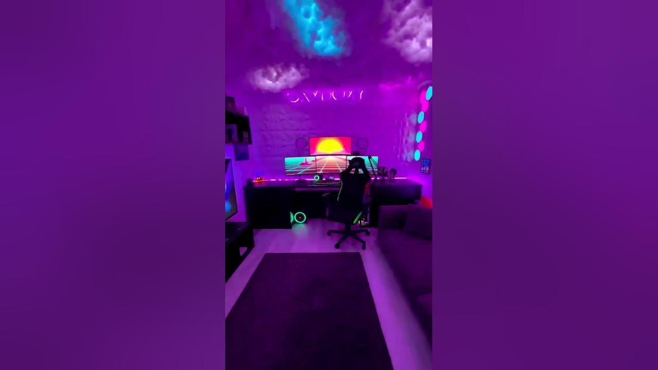 oxydoxy dream gaming room setup - YouTube