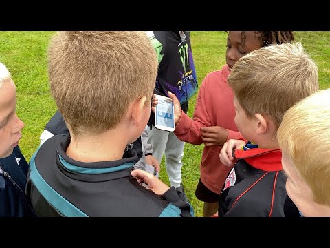 Digitale sportdag op CBS De Stapstien in Kollumerzwaag